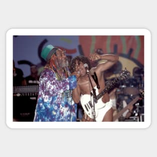 George Clinton Photograph Sticker